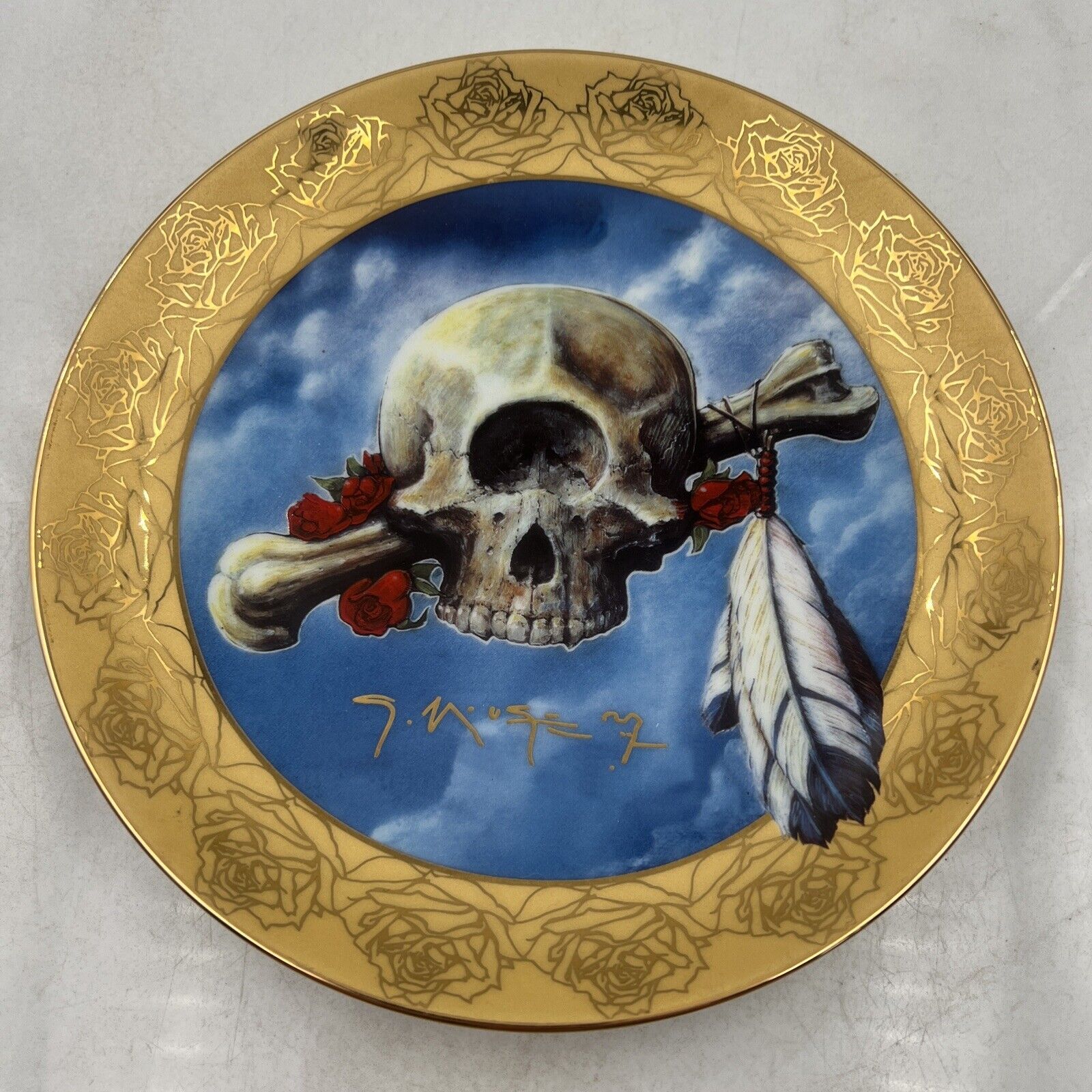 Grateful Dead Stanley Mouse Hamilton Collection Plate CYCLOPS TERRAPIN STATION