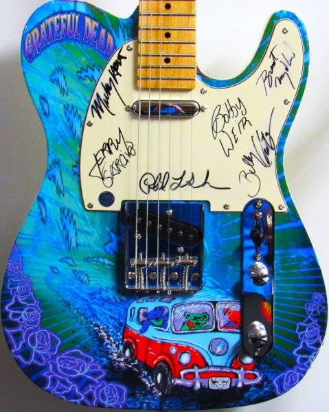 Grateful Dead Autographed Guitar