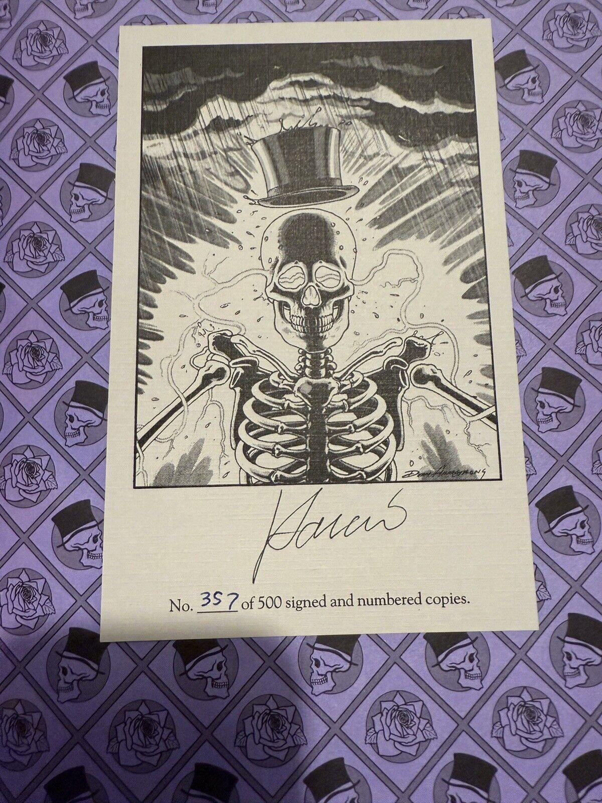 JERRY GARCIA SIGNED GRATEFUL DEAD COMIX HARDCOVER BOOK Authenticated. Low Price