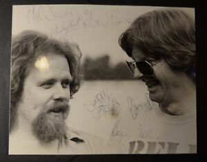 GRATEFUL DEAD - PHIL LESH AUTOGRAPHED 8X10 - JERRY GARCIA & OTHER DEAD MEMBERS!
