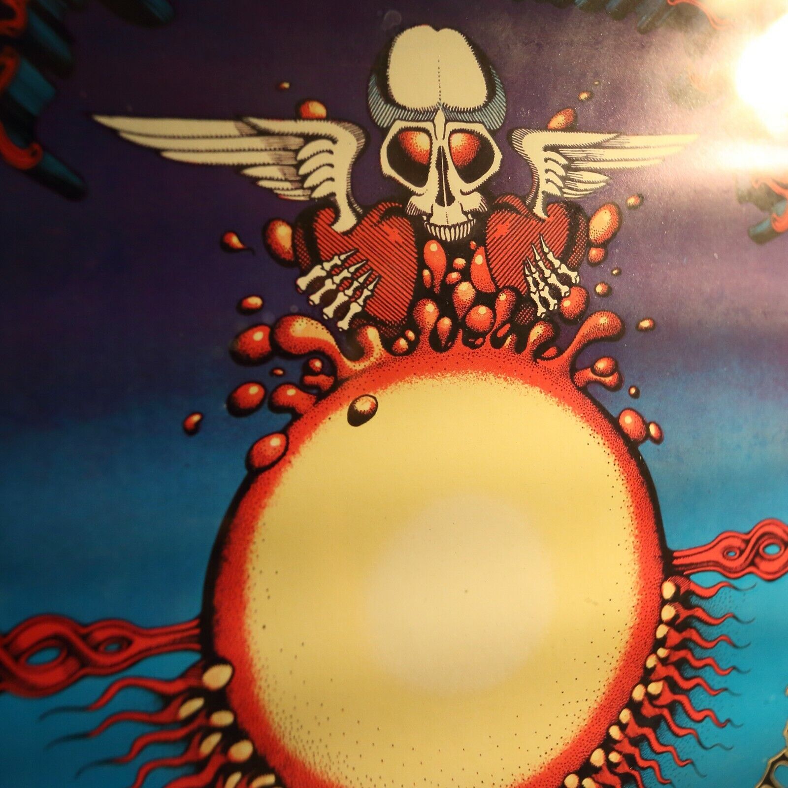 Grateful Dead Rick Griffin Aoxomoxoa Hawaii Poster Authorized 1982 2nd Printing