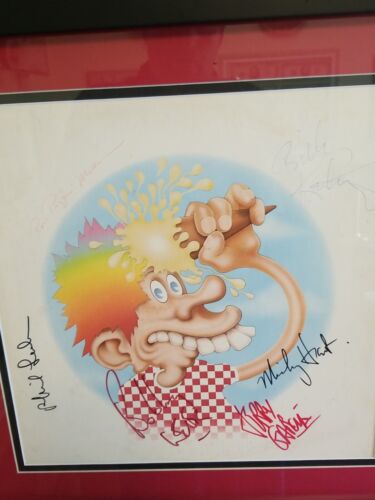 The Grateful Dead Autographed Album 