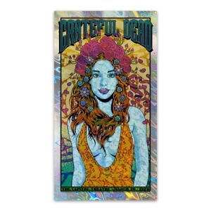 New Listing? Chuck Sperry Signed Numbered Grateful Dead Bertha Lava Foil x/65 Confirmed ?