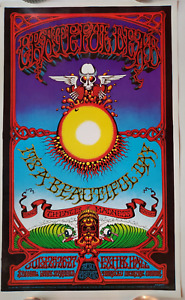 Near MINT- Grateful Dead Rick Griffin Aoxomoxoa Hawaii 1969 AOR 3.116  FD Poster