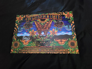 GRATEFUL DEAD  PHIL LESH BOB WEIR FURTHUR 3D SIGNED AUTOGRAPGHED CONCERT POSTER