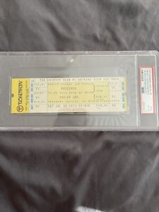 1973 Grateful Dead Summer Jam Full Ticket !!! PSA4 looks Better than Grade !!