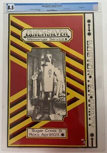 CGC.  Rare 1st Print AOR 4.229 QMS Boston Tea Party Concert Poster BG FD