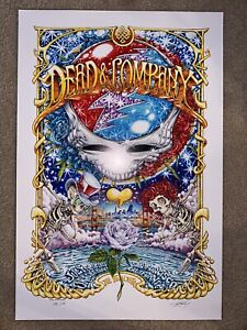 2023 Dead and Company Poster - San Francisco, CA - Oracle Park - AJ Masthay