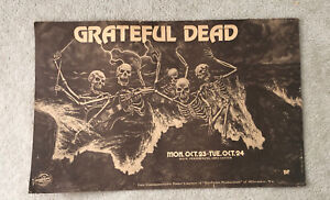 Grateful Dead Original Concert Poster Milwaukee Daydream Productions Arts Center
