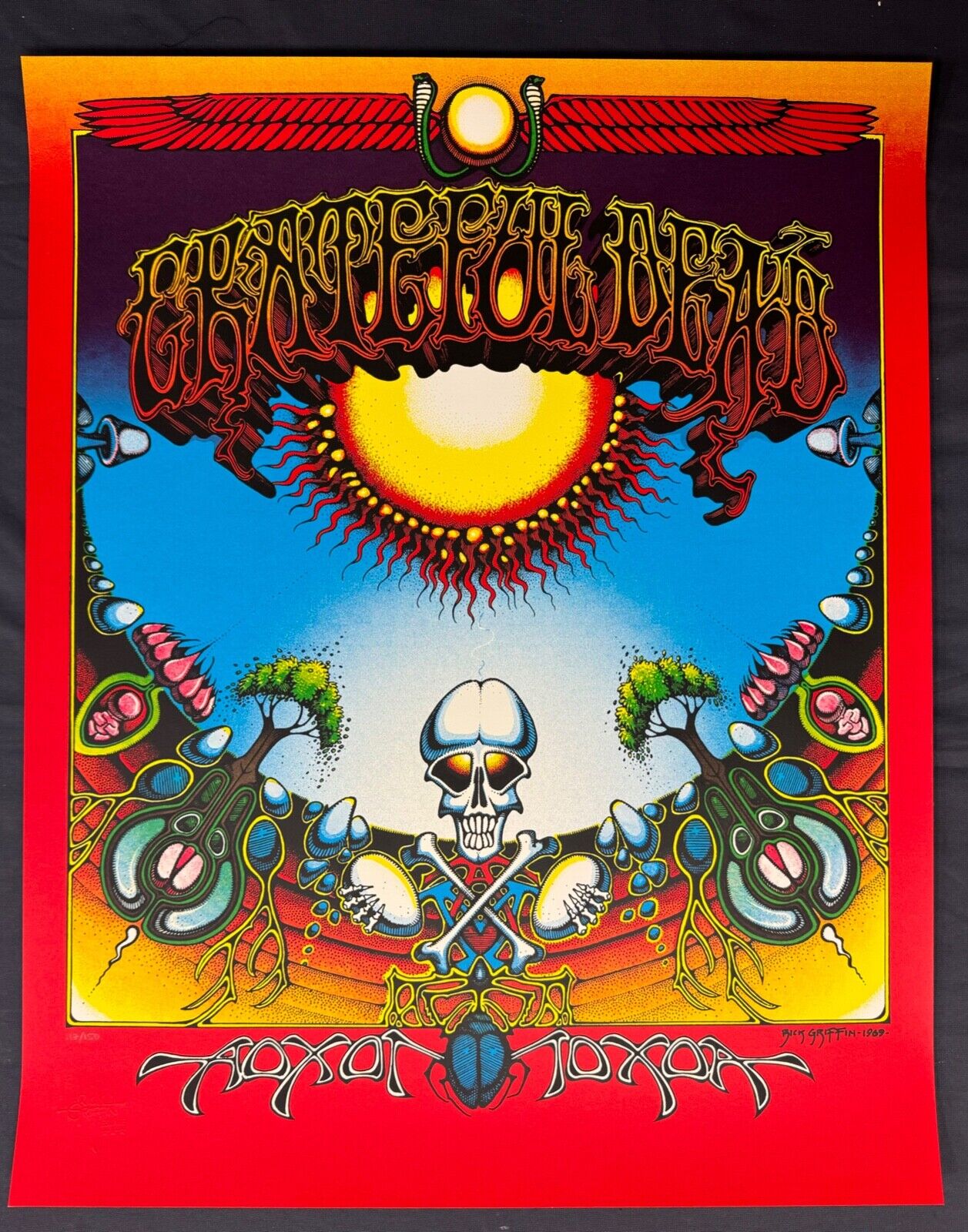 Grateful Dead - Rick Griffin Aoxomoxoa Fine Art Serigraph MINT