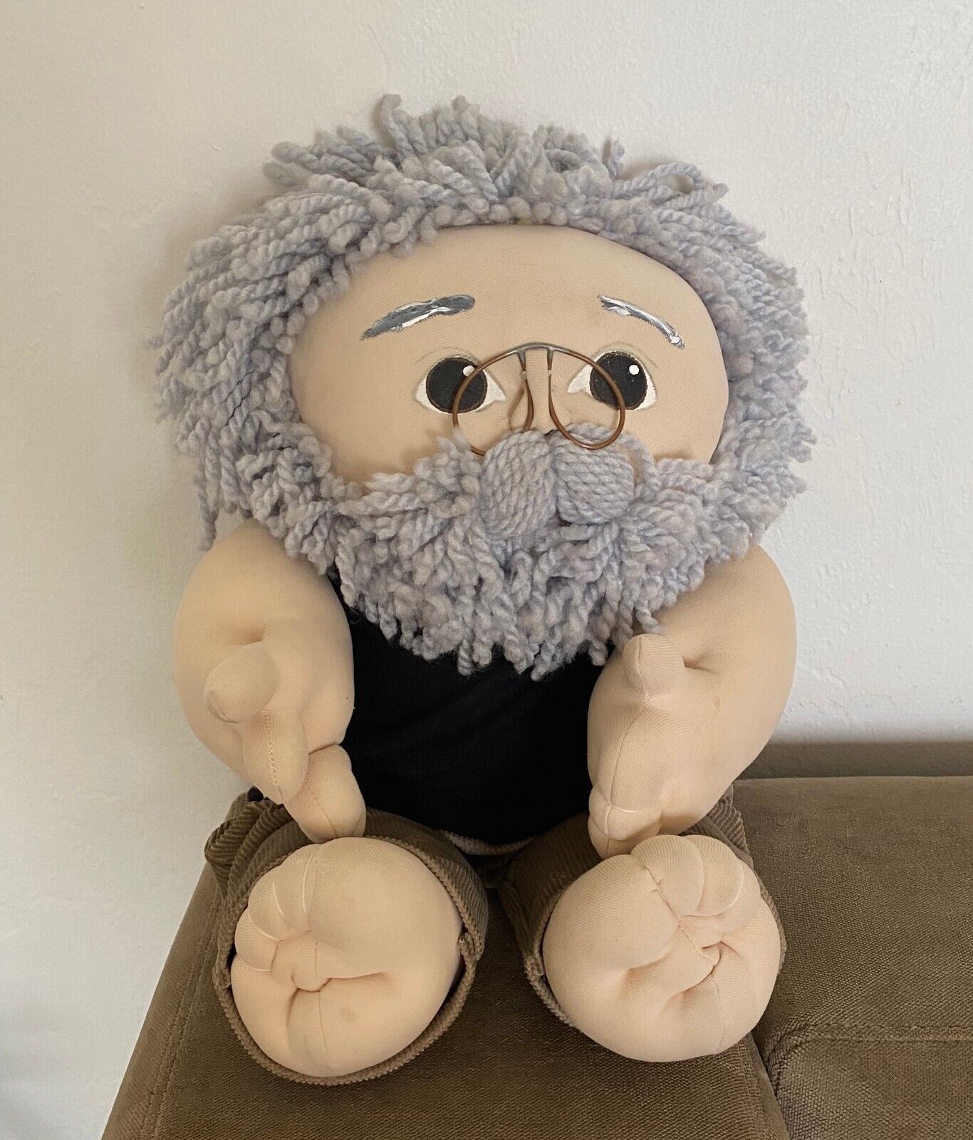 Vintage Limited-Edition Grateful Dead Jerry Garcia Cabbage-Patch Style Doll