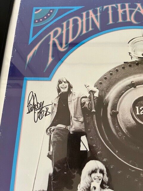 Bob Weir signed grateful dead poster