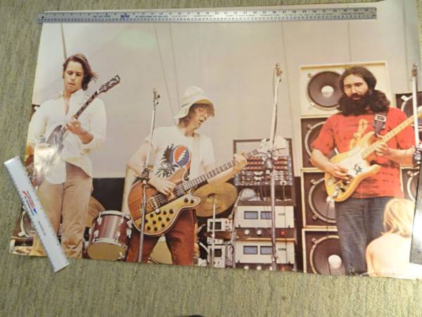 Grateful Dead RFK June 10, 1973 Poster - Unopened! Very Rare - printed correctly