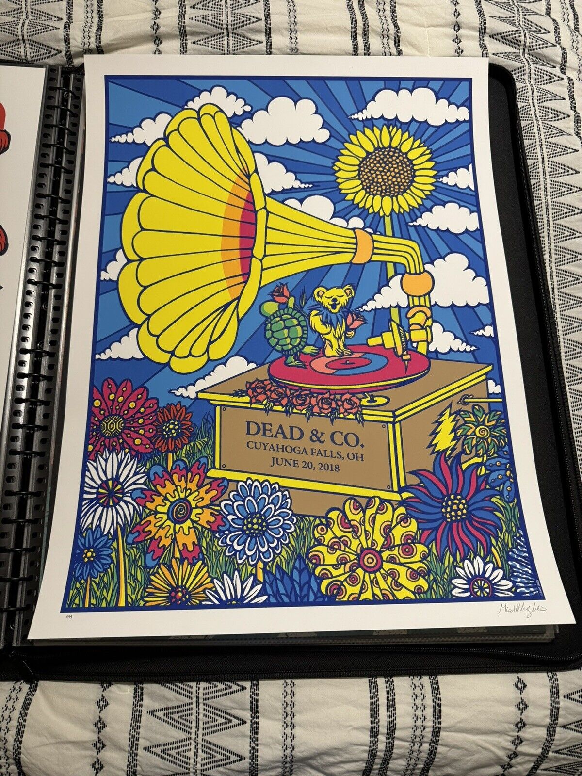 Dead & Company Poster Blossom Music Center June 20 2018 AP Print Ohio John Mayer