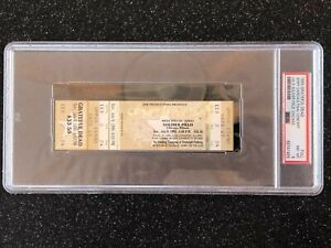 1995 Grateful Dead - Full Ticket - Jerry Garcia's Final Concert 07/09/95 PSA 8