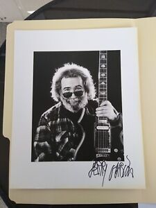 Jerry Garcia GRATEFUL DEAD Signed Autograph Auto 8 X 10 Photo DB Artwork.G Green
