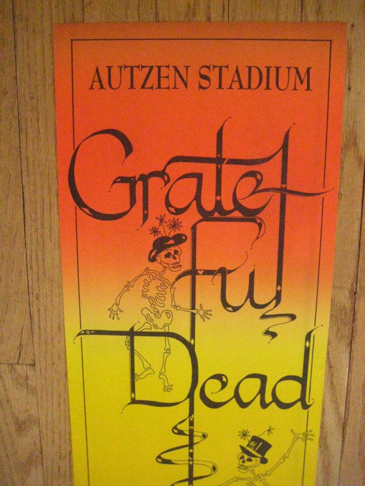 FILLMORE POSTER Grateful Dead Eugene Autzen Stadium 1994 silkscreen