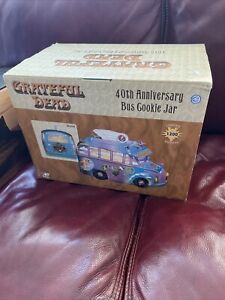 GRATEFUL DEAD Vandor 40th Anniversary LIMITED EDITION Bus Cookie Jar