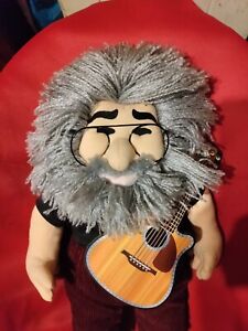 GUND Liquid Blue 1998 Jerry Garcia w/ Guitar 18" Plush Doll Grateful Dead Tags