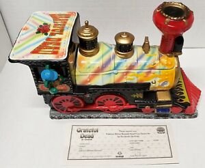 Rare/Vintage GRATEFUL DEAD TRAIN COOKIE JAR-LIMITED EDITION(4800 PIECES)