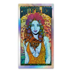 New Listing? Chuck Sperry Signed Numbered Grateful Dead Bertha Sparkle Foil LE x/65 ?