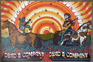 Dead & Company - SPAC 2023 - UNCUT Set - Saratoga Springs NY - VIP Poster Set