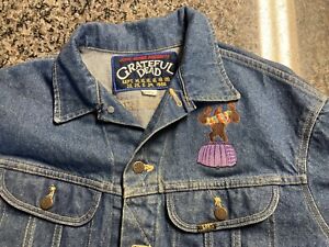 REDUCED! Grateful Dead NYC MSG Band Swag 1998 Tour Lee Jacket King Kong Sz44