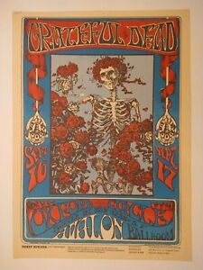 grateful dead avalon ballroom poster