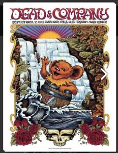 Dead & Company Poster Blossom Music Cuyahoga Falls Ohio 2021 Gig Art DEAS Signed