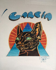 Stanley Mouse Original Painting Jerry Garcia Cats Under Stars Grateful Dead Art