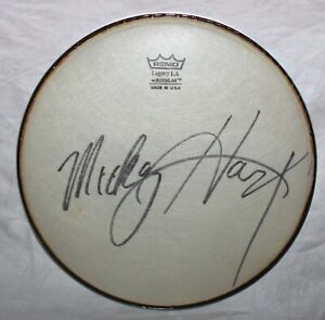 Vintage MICKEY HART / GRATEFUL DEAD Autographed / Signed REMO Drumhead