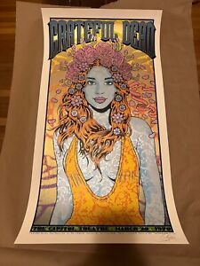 In Hand Grateful Dead Chuck Sperry Bertha Capitol Theatre 3/20/1970   AE 28/100