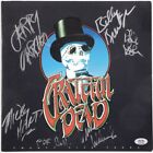 Jerry Garcia & Grateful Dead Signed Autograph European Tour Program PSA/DNA LOA