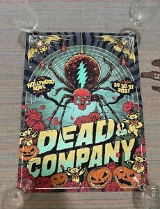 Dead and Company poster Hollywood Bowl 2021 4 Poster Set