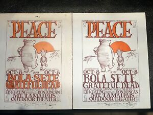 Grateful Dead concert handbills AOR 2.326 and 2.327 BG, FD era