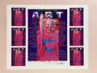 Stanley Mouse Signed Uncut color trial for Art Show Poster w/ cards ©1987