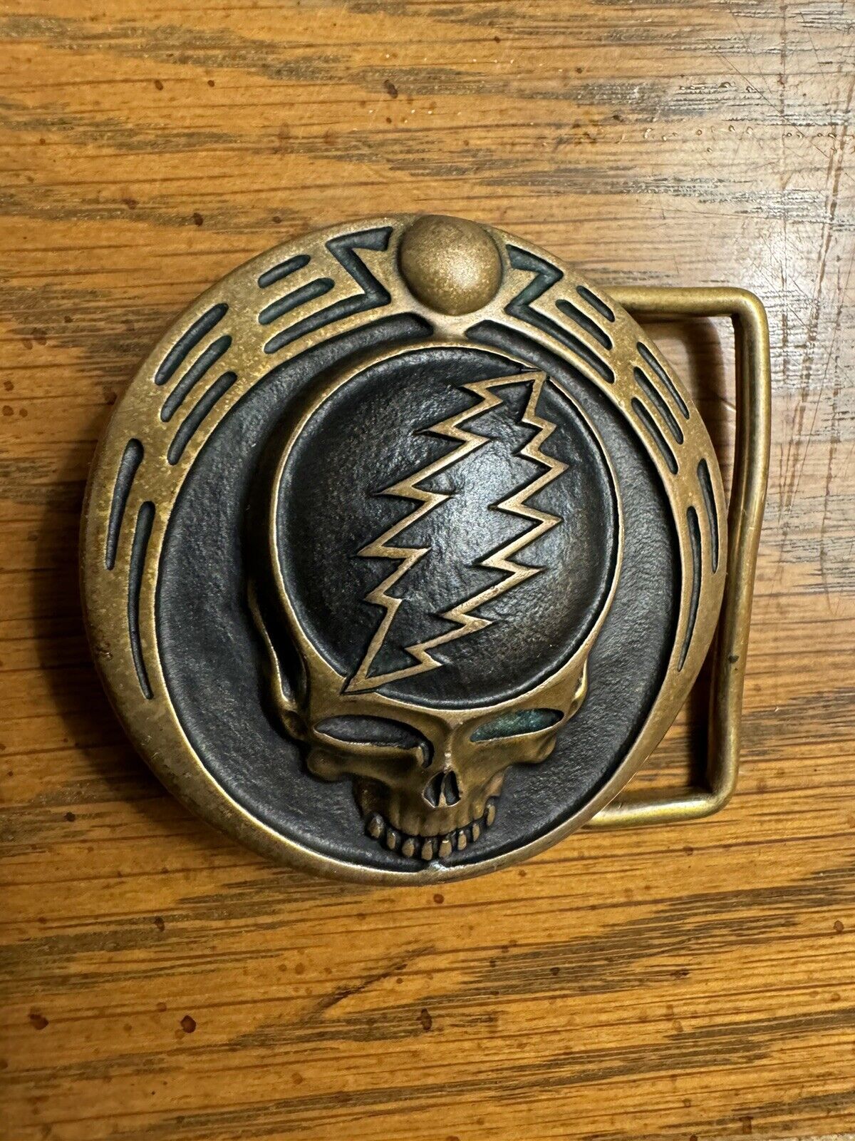 Owsley “Bear” Stanley Bronze #3 Grateful Dead Belt Buckle