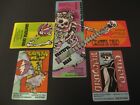 GRATEFUL DEAD BACKSTAGE PASS 4PC PUZZLE SKELETON GUITAR NEW YORK 9/14-20,1990