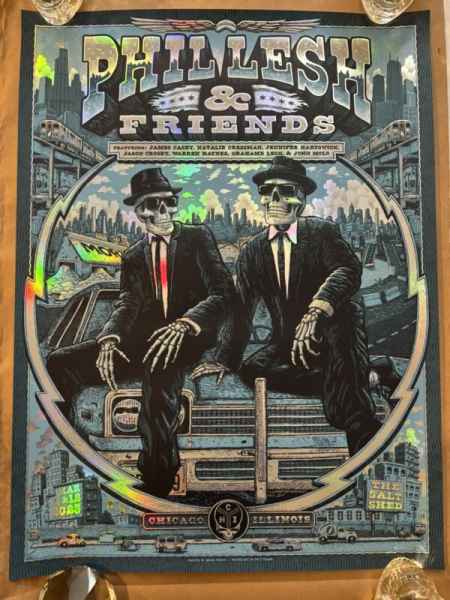 PHIL LESH & FRIENDS / 2023/ CHICAGO/ SALT SHED poster