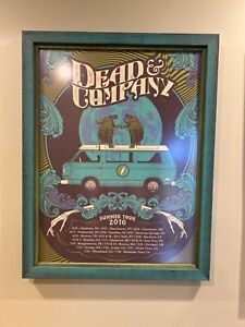 Framed Dead and Co Tour 2016 Poster