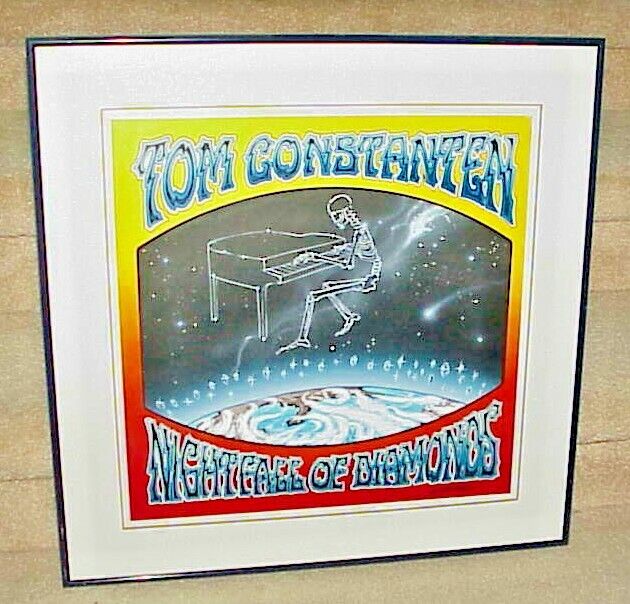 ORIGINAL ART GRATEFUL DEAD KEYBOARDIST - TOM CONSTANTEN RELIX RECORDS 1992