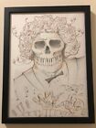 "Grateful Dead" Original Artwork by Stanley Mouse (Signed, Original, Hand Drawn)