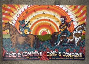 Dead and Company VIP Poster Set Saratoga Springs SPAC /60 UNCUT