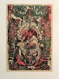 Grateful Dead Yardbirds 1968 Poster aor fd bg Jimmy Page Led Zeppelin