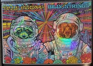 Billy Strings Slater UNCUT FOIL Poster #/40 Huntsville 2023
