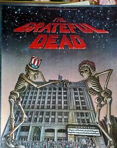 Grateful Dead Warfield Theater Poster First Printing Signed, Plus Hand Bill