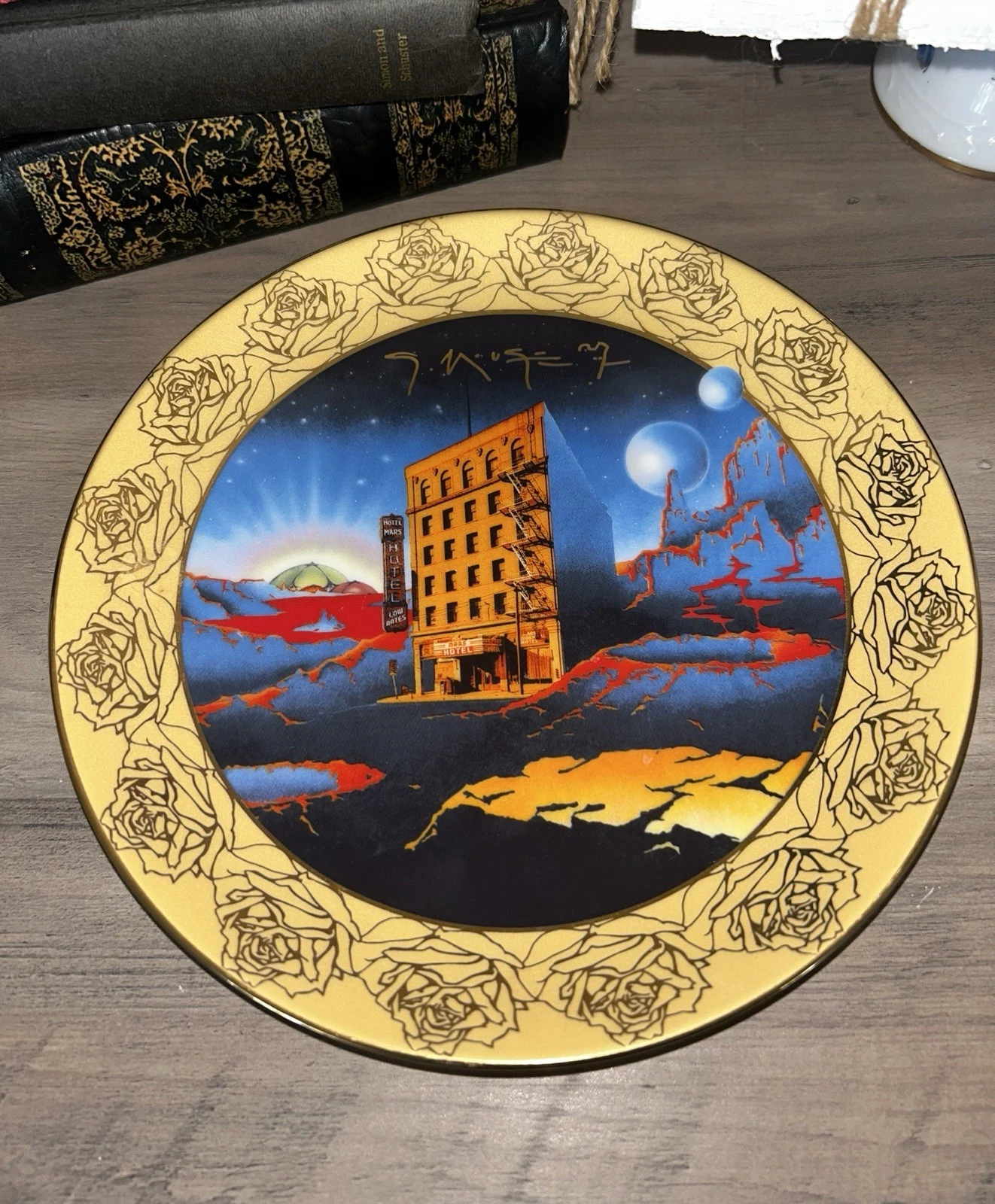 Grateful Dead Stanley Mouse Mars Hotel (Front Cover) Hamilton Collection Plate