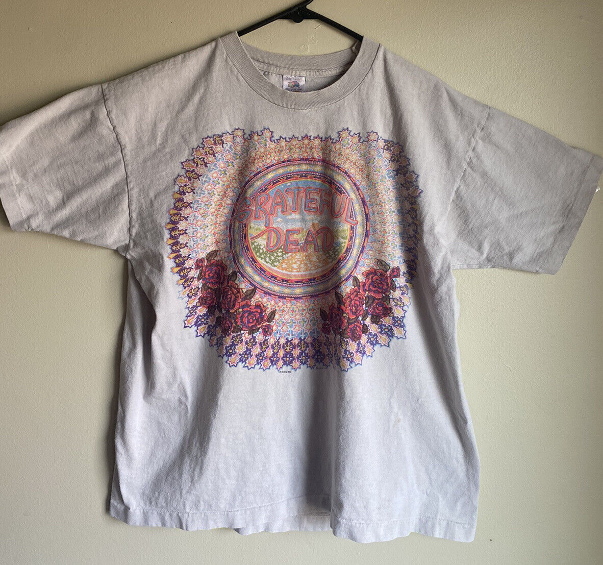 Grateful Dead 1993 California Tour Vintage Ed Donohue Design Shirt Size XL Rare
