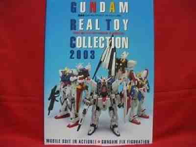 Gundam real toy collection 2003 catalog book / fix figure