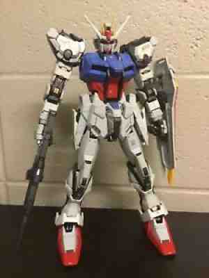 Assembled Painted 1/60 PG GAT-X 105 STRIKE GUNDAM - Model Kit [Bandai]